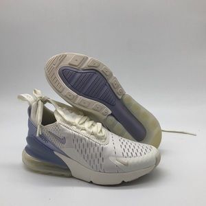 Women’s Nike AirMax 270 Purple/White FB2934-100 USED Size 5